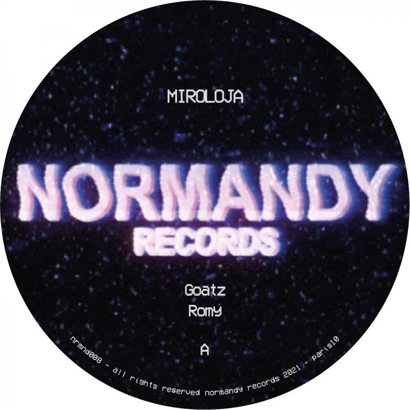 image cover: Miroloja - NRMND008 EP / Normandy Records