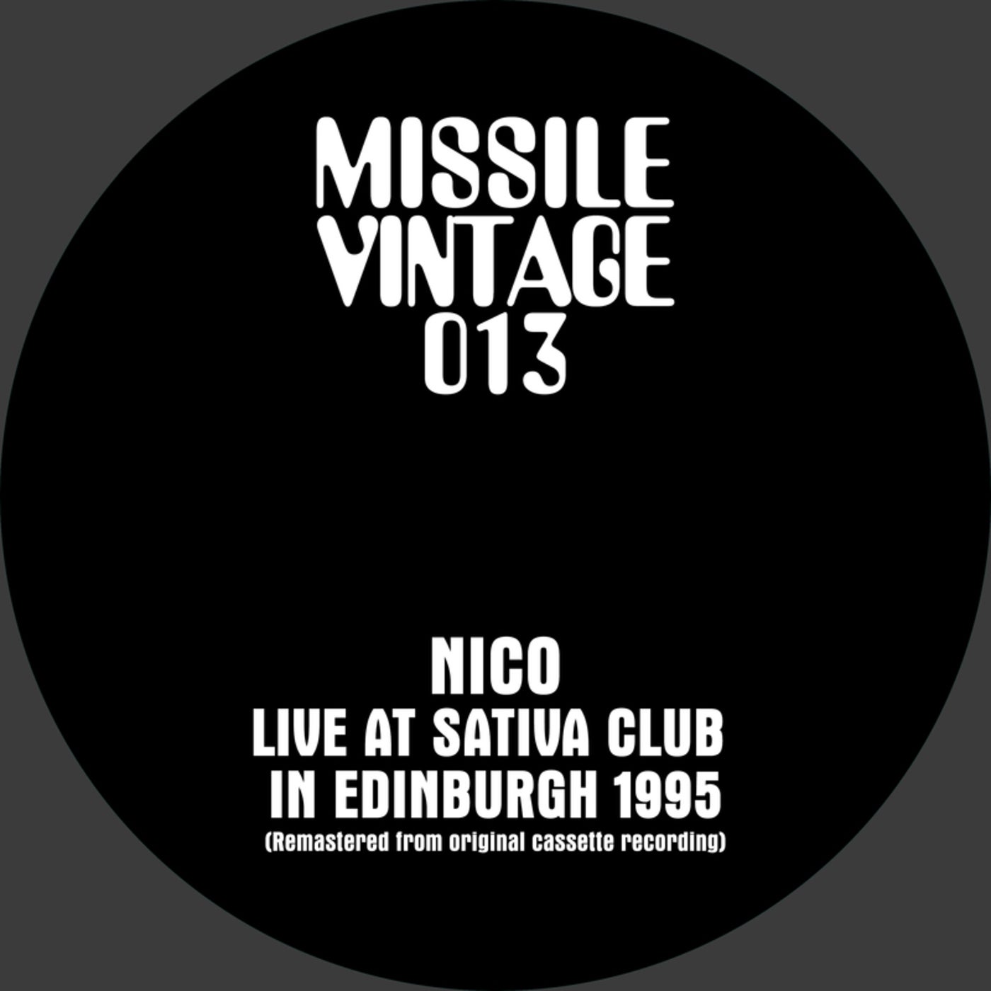 image cover: Nico - Live at Sativa Club in Edinburgh 1995 / MVD013