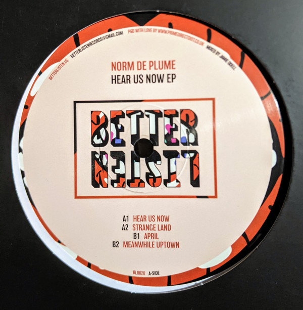 image cover: Norm De Plume - Hear Us Now EP / BLR020