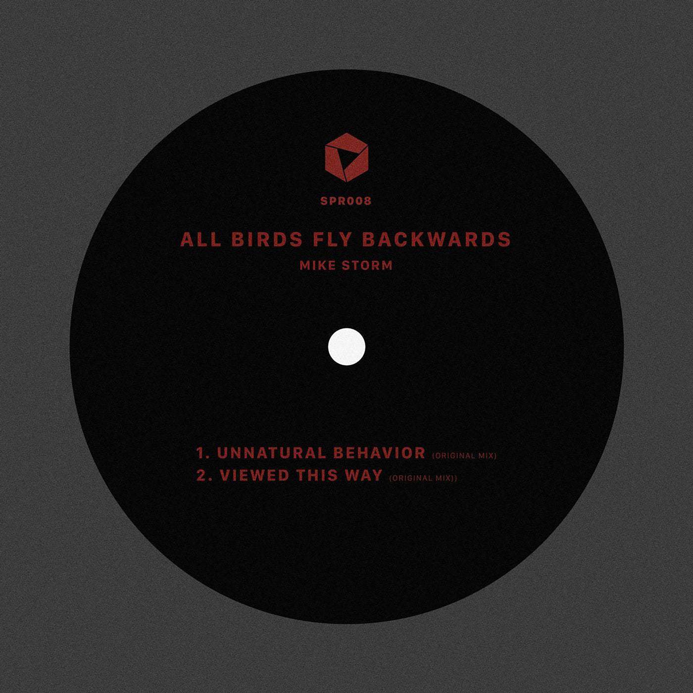 image cover: Mike Storm - All Birds Fly Backwards / SPRB008