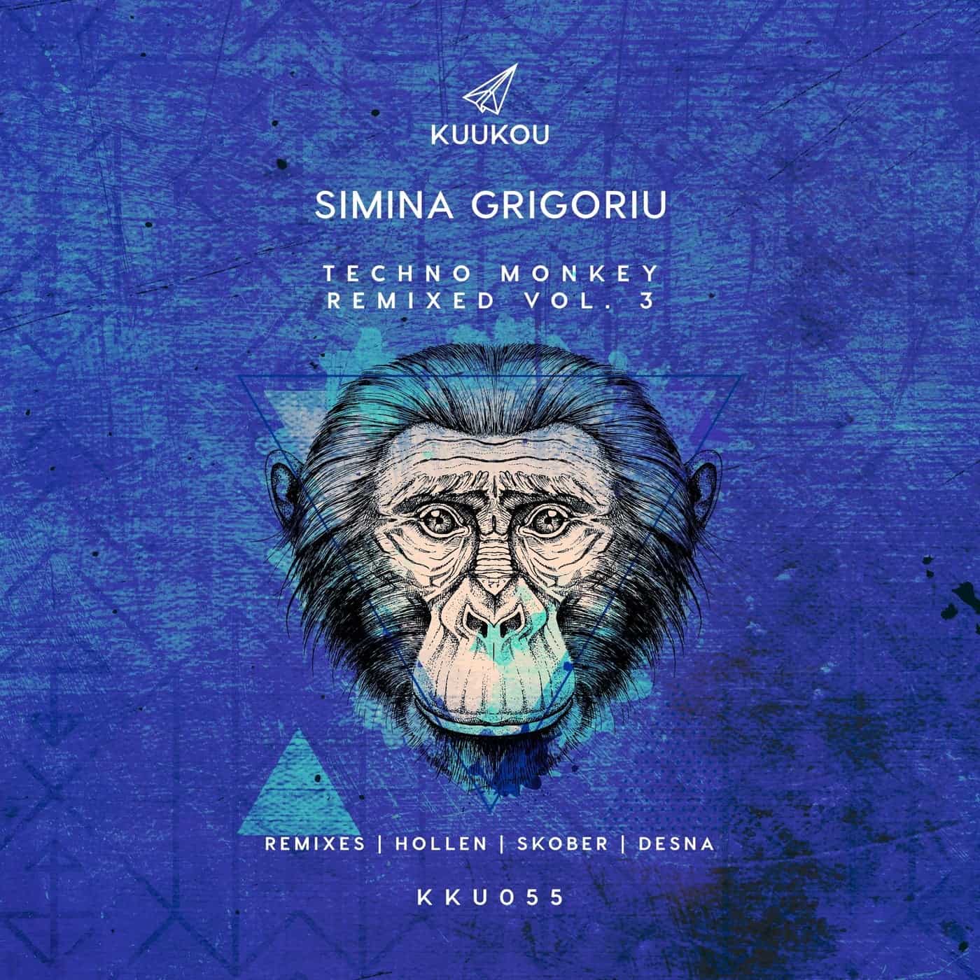 image cover: Simina Grigoriu - Techno Monkey Remixed, Vol. 3 / KKU055