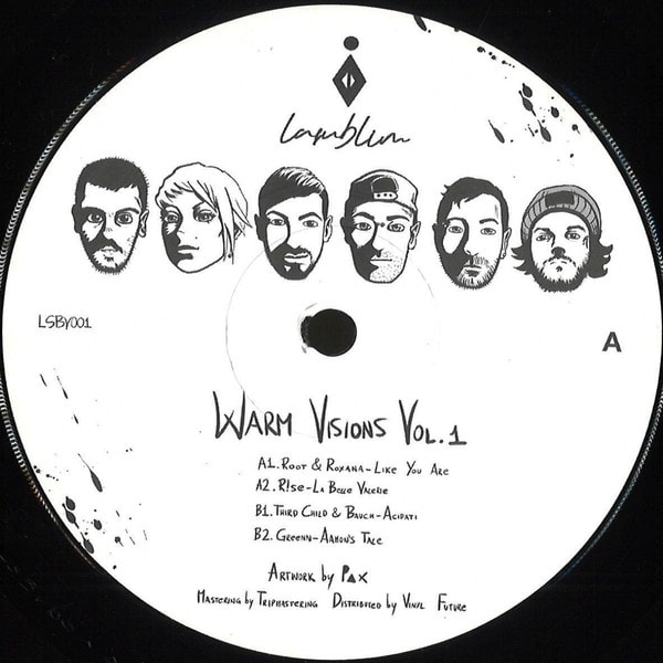 image cover: Various - Warm Visions Vol. 1 / Lasublim