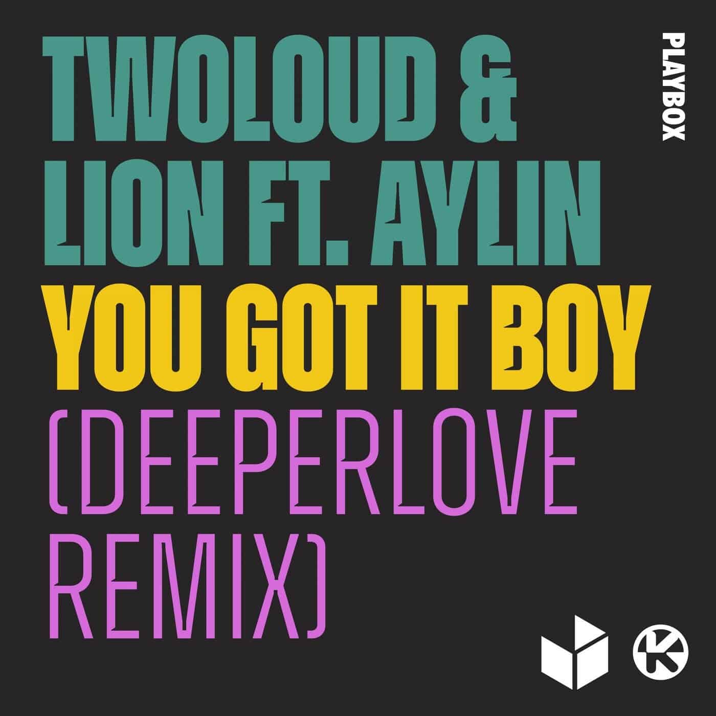 image cover: twoloud, Lion, Aylin - You Got It Boy (Deeperlove Remix) / PBM2020RRR