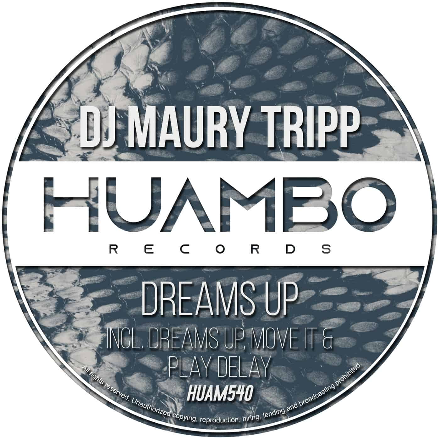 image cover: Dj Maury Tripp - Dreams Up / HUAM540
