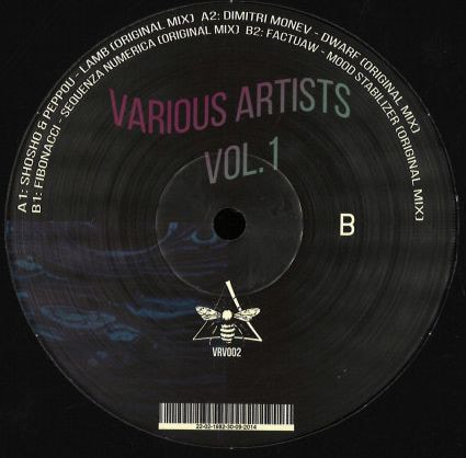 image cover: Various - Various Artists Vol. 1 / VRV002