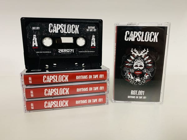 image cover: Capslock - Rhythms On Tape 001 / ROT.001