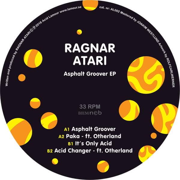 image cover: Ragnar Atari - Asphalt Groover EP / AL002