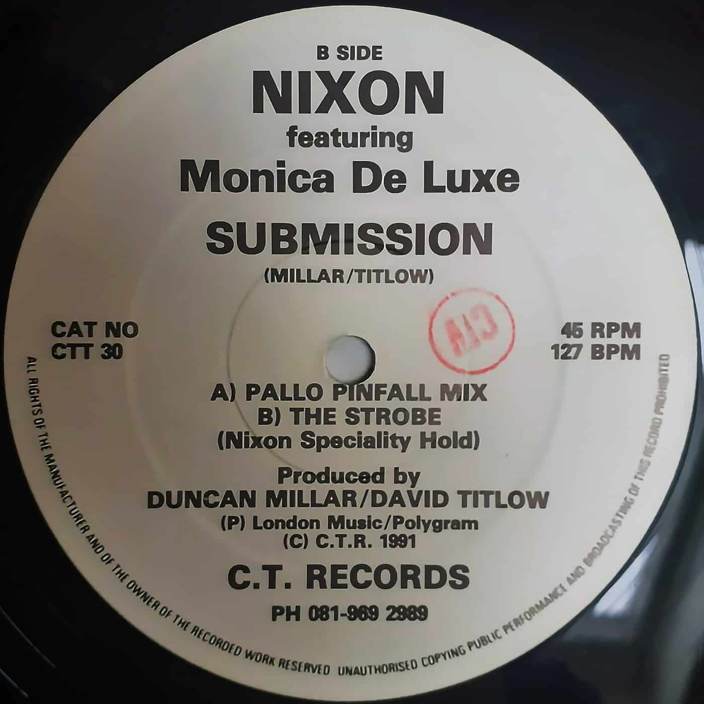 image cover: Nixon Featuring Monica De Luxe - Submission / CTT 30