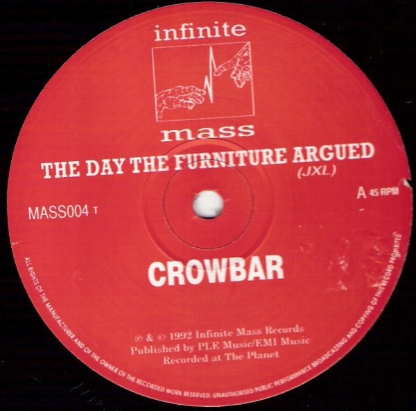image cover: Crowbar - The Day The Furniture Argued / MASS 004 T