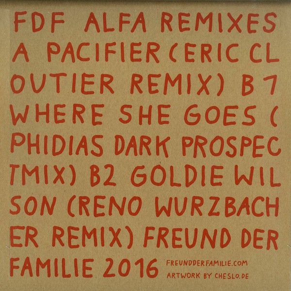 image cover: Freund der Familie - Alfa Remixes #3 / FDF ALFA 03