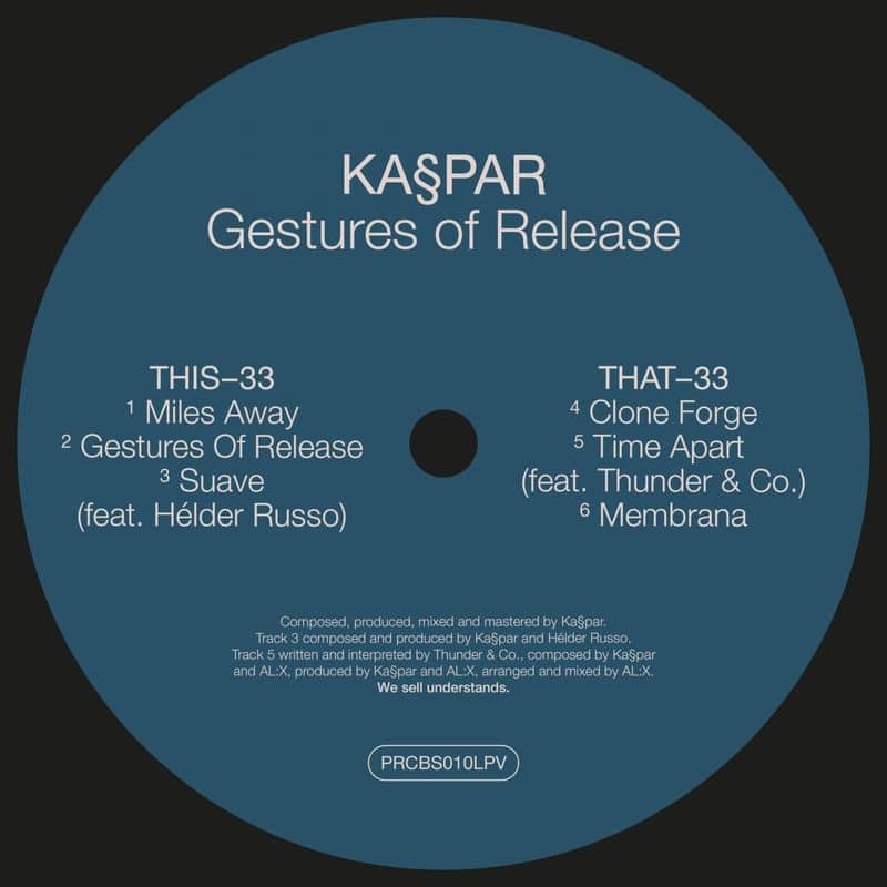 image cover: Ka§par - Gestures Of Release / PERCEBES MÚSICA