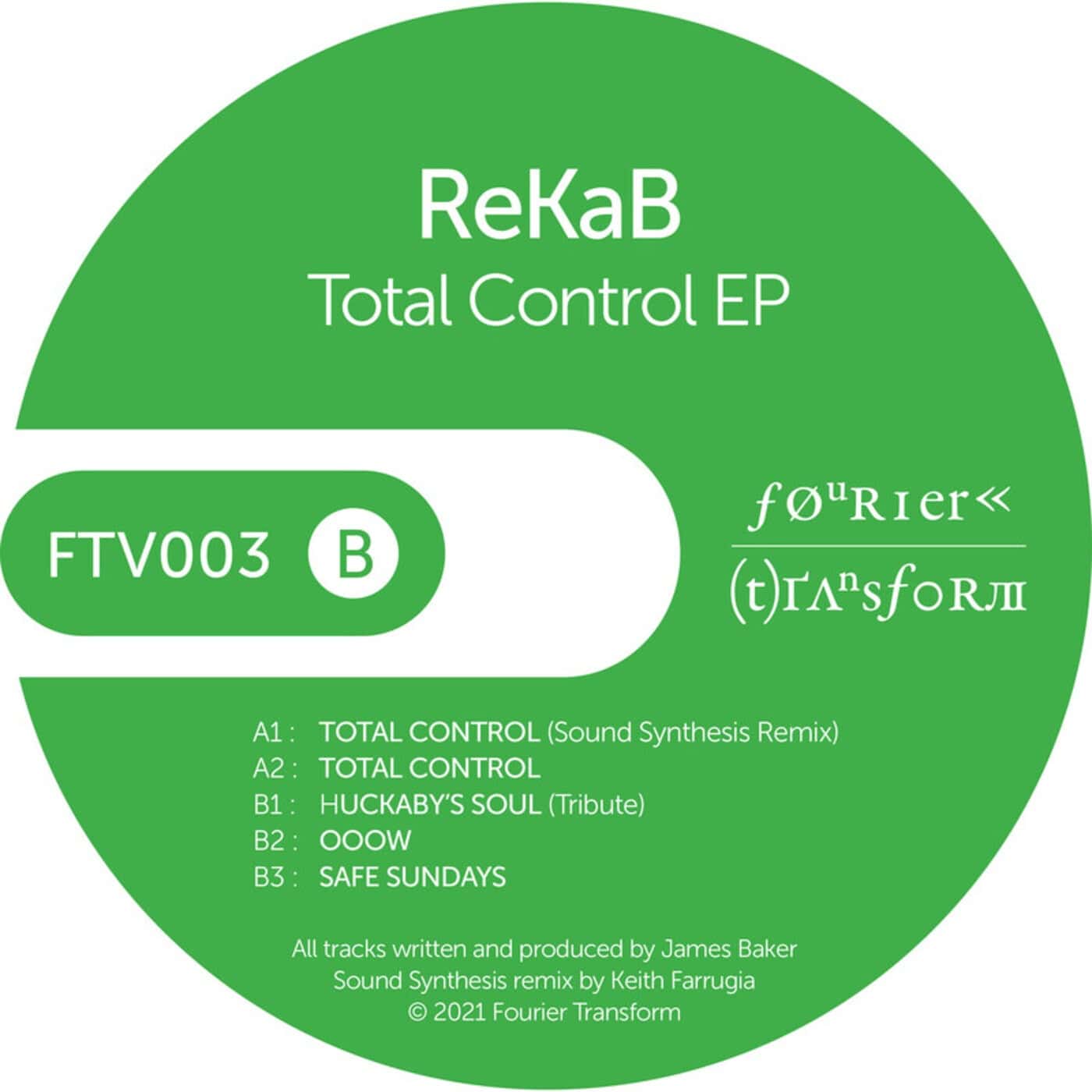 image cover: Rekab - Total Control EP / FTVD003