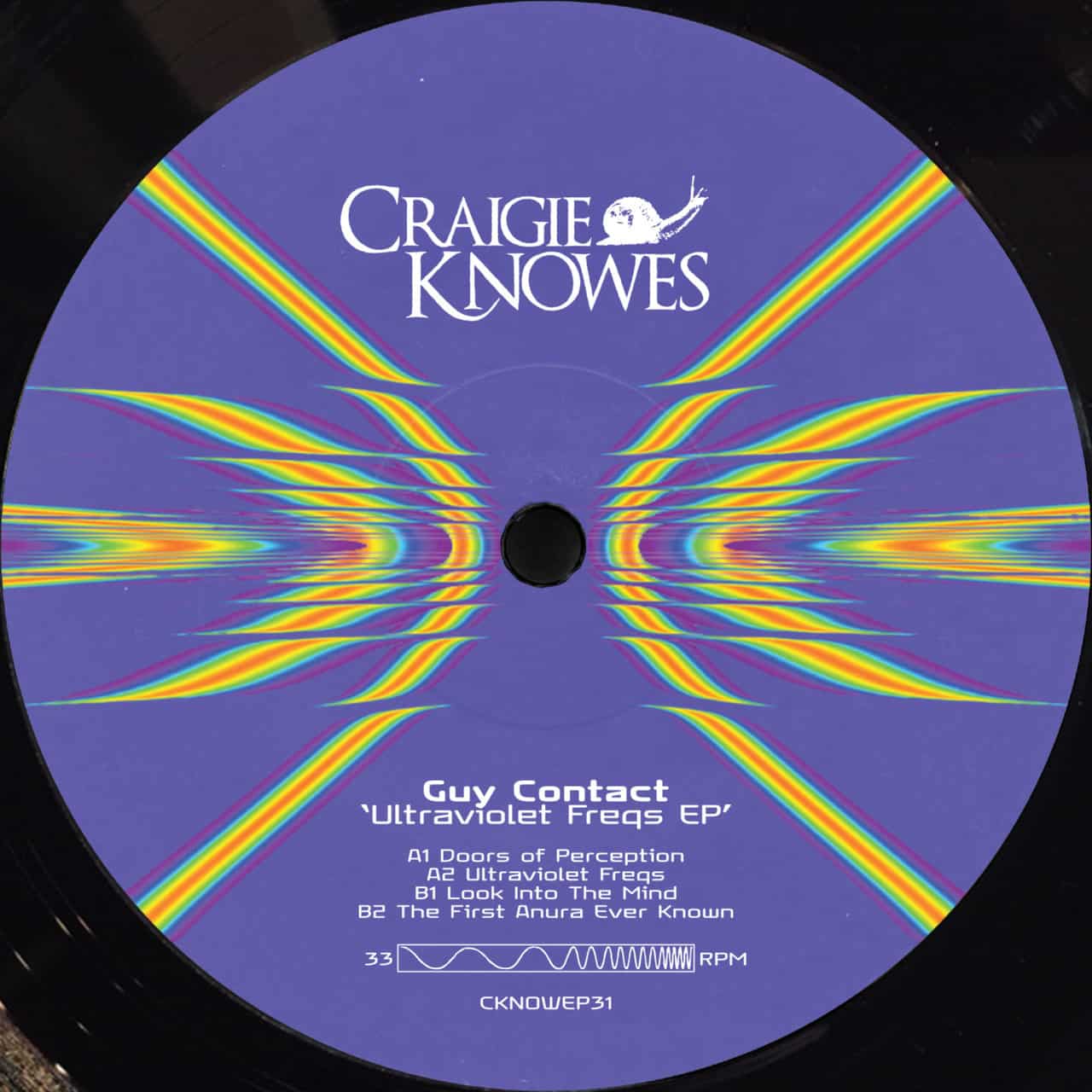 image cover: Guy Contact - Ultraviolet Freqs EP / CKNOWEP31