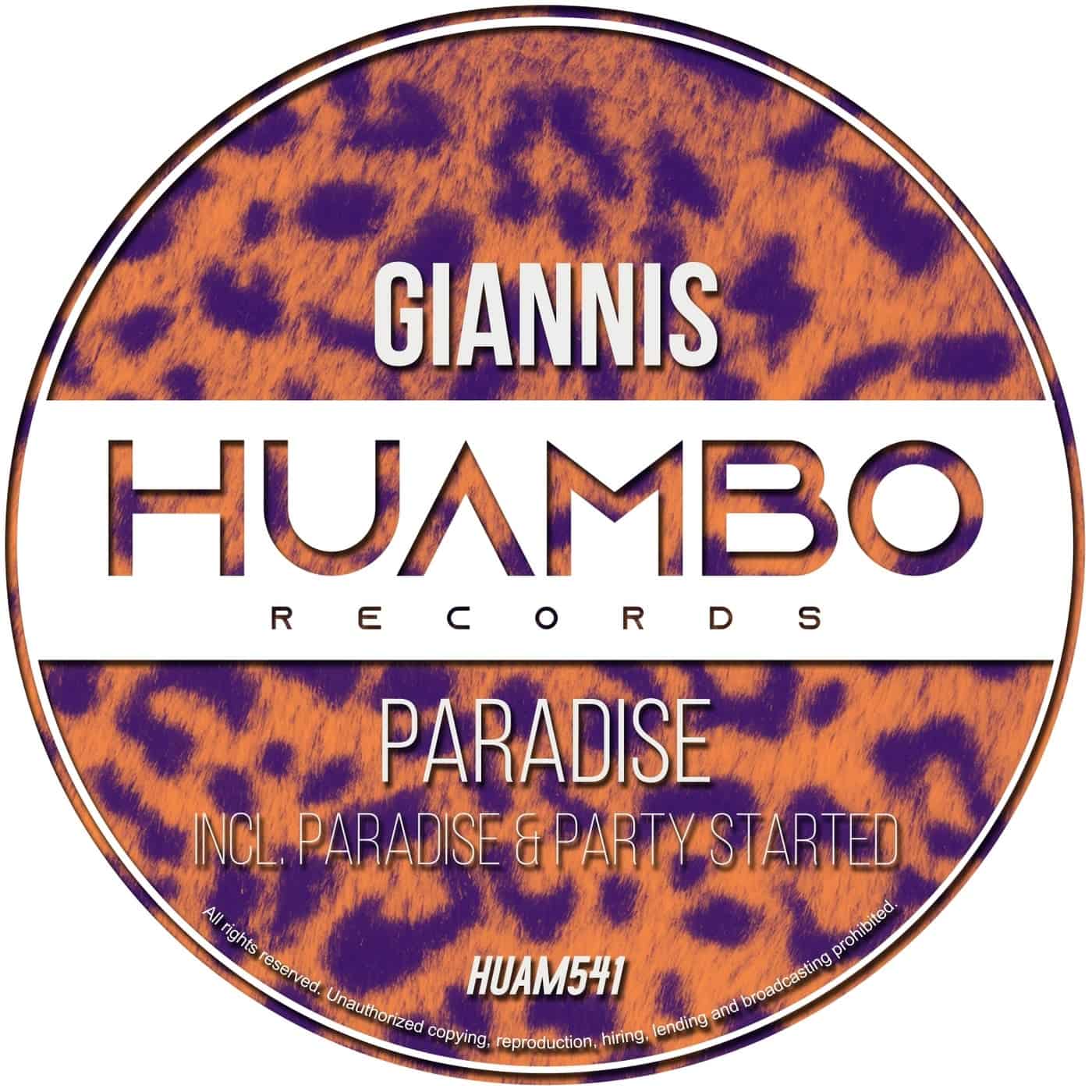 image cover: Giannis - Paradise / HUAM541