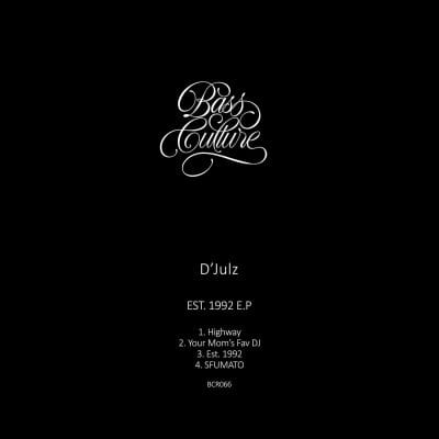 02 2022 346 09143911 D'Julz - Est. 1992 EP / BCR066