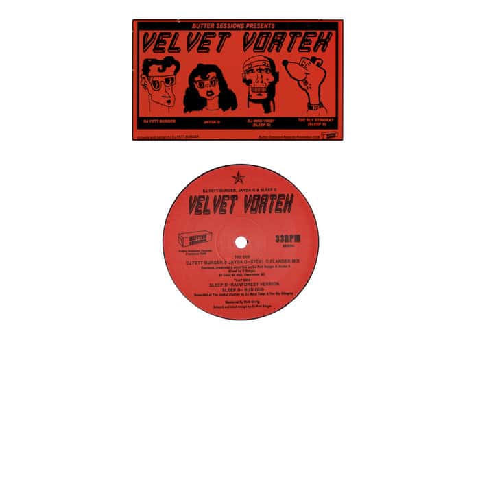 image cover: Sleep D, DJ Fettburger & Jayda G - Velvet Vortex (BSR004) /