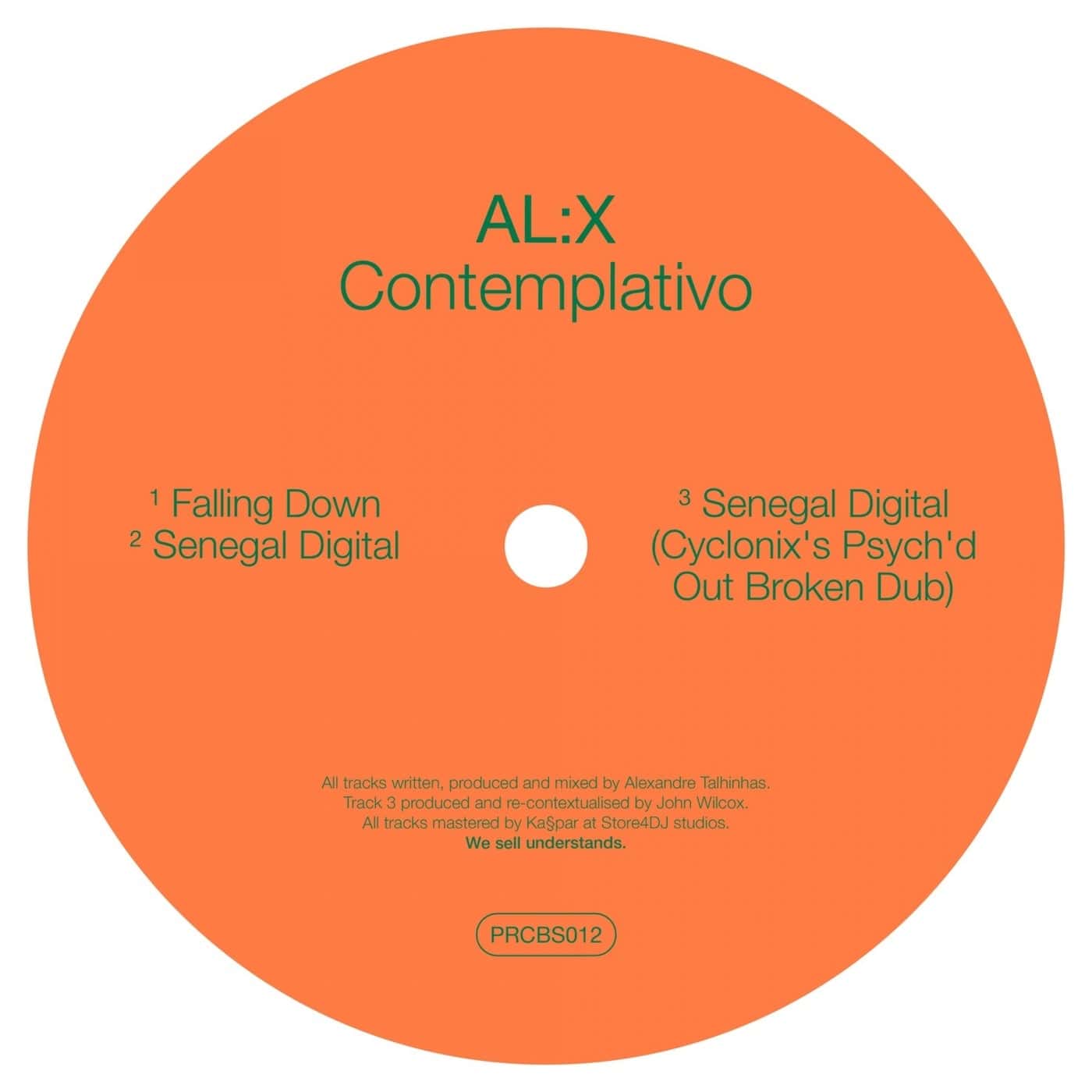 image cover: Al:x - Contemplativo / PRCBS012