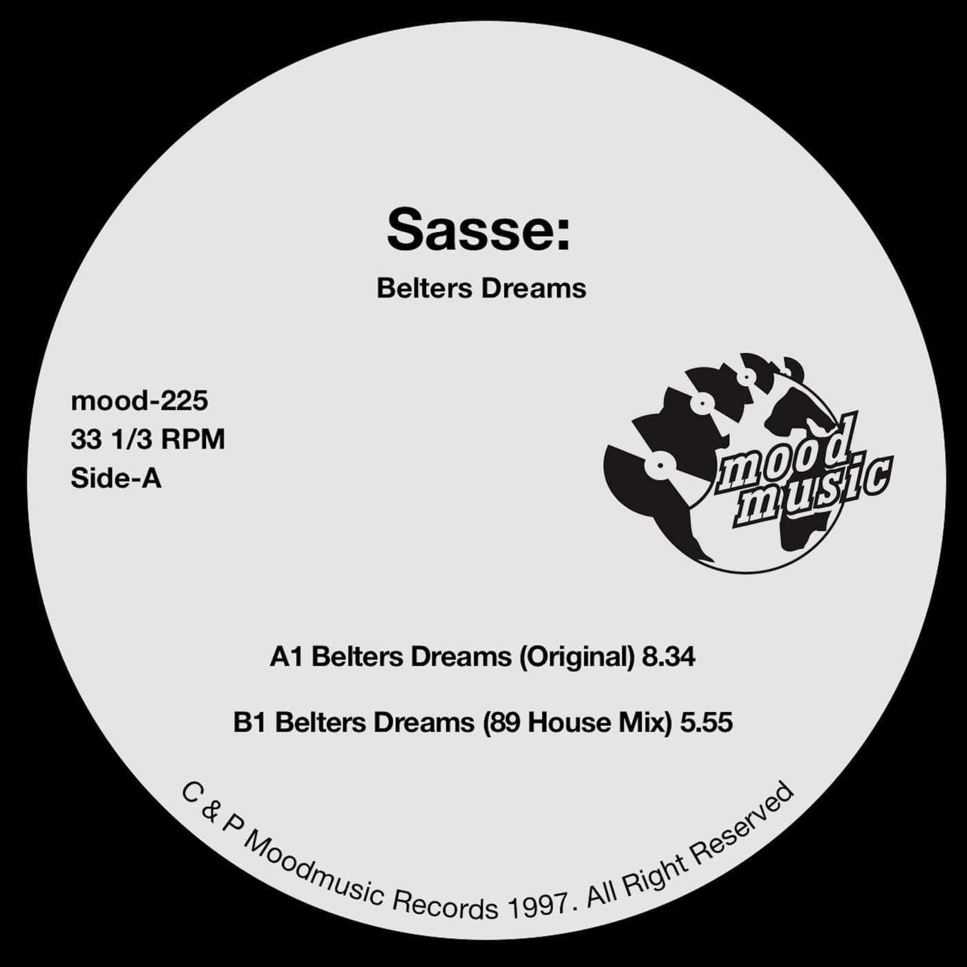 image cover: Sasse - Belters Dreams / MOOD225