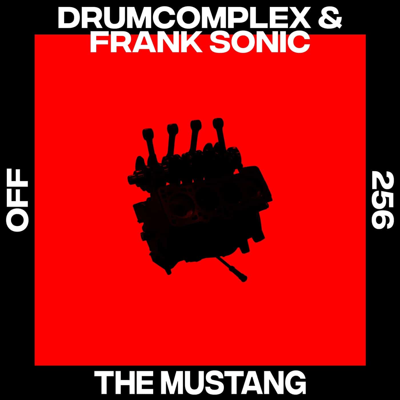 image cover: Drumcomplex, Frank Sonic - The Mustang / OFF256