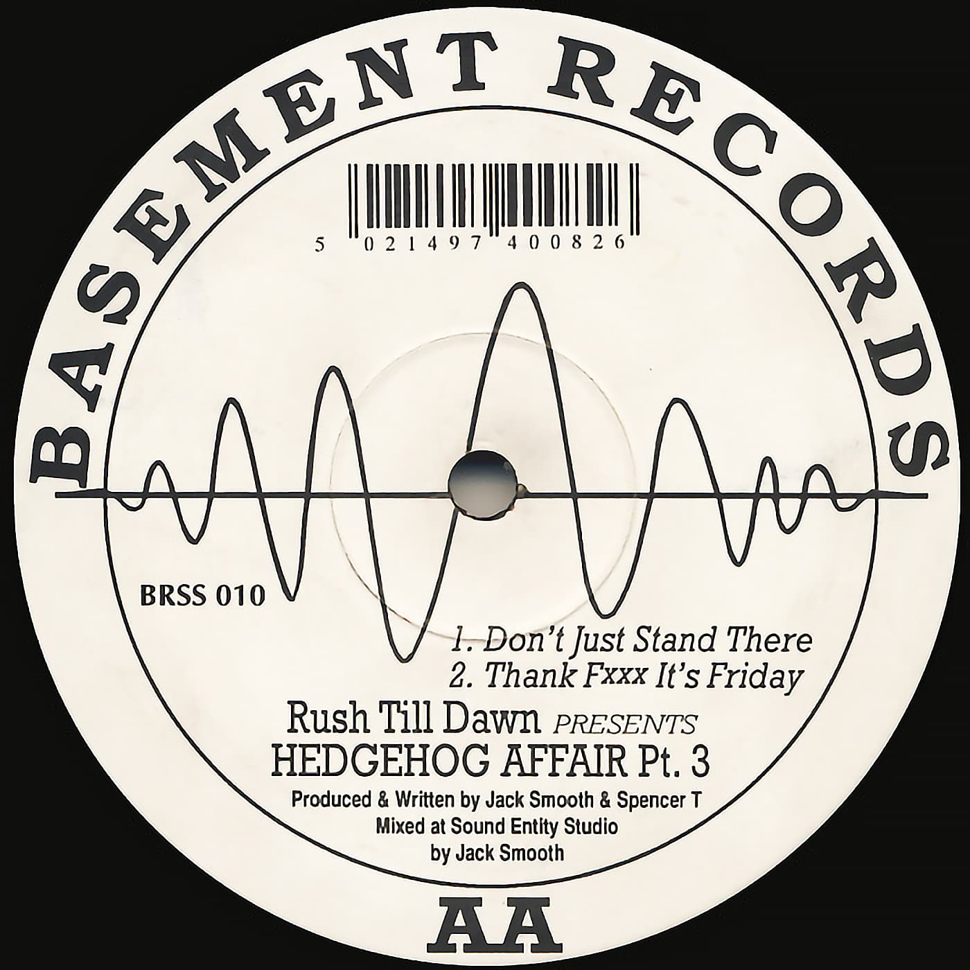 image cover: Hedgehog Affair - Rush Till Dawn Presents Hedgehog Affair Pt. 3 / Basement Records