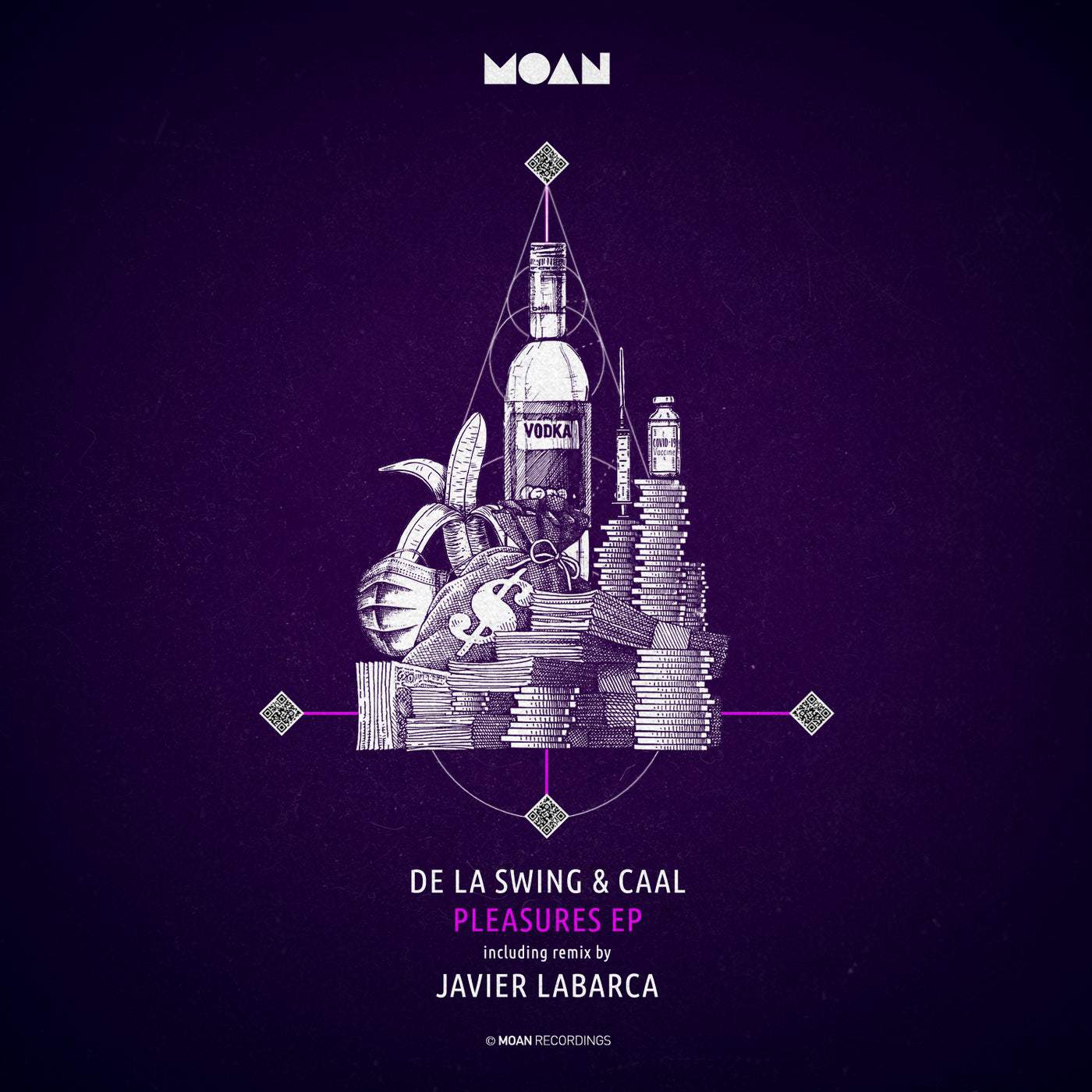 image cover: Caal, De La Swing - Pleasures EP / MOAN167