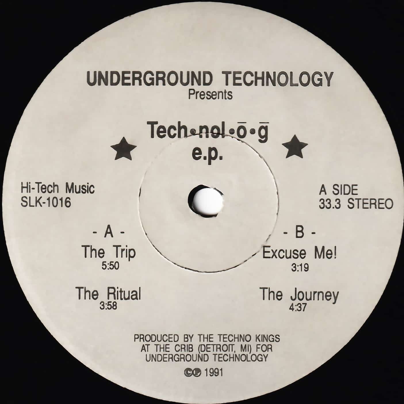 image cover: Underground Technology - Tech•nol•o•g E.P. / SLK-1016