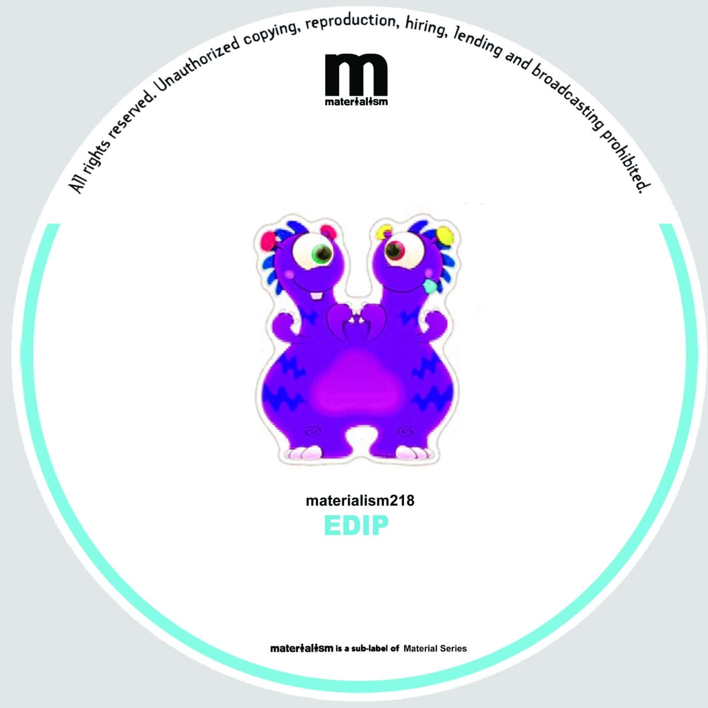 image cover: EdiP, Sasha Pavel - Bernd Schuster [MATERIALISM218] / Materialism