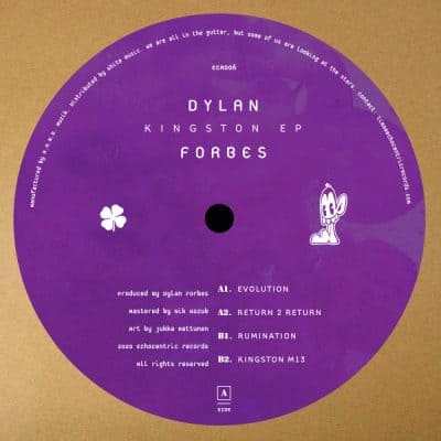 03 2022 346 091103635 Dylan Forbes - Kingston EP / ECR006