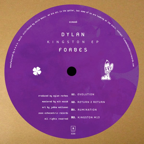 image cover: Dylan Forbes - Kingston EP / ECR006