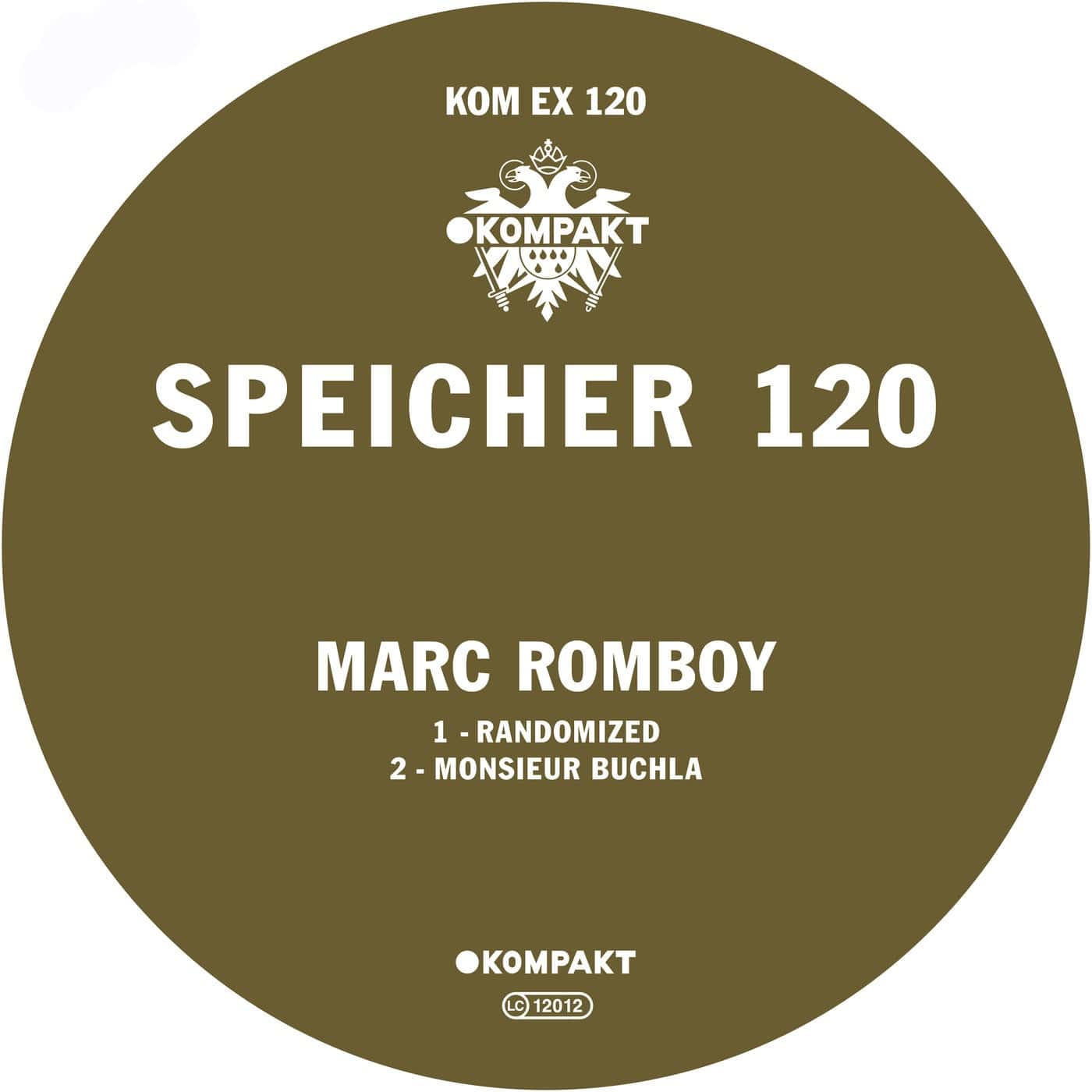 image cover: Marc Romboy - Speicher 120 / KOMPAKTEX120D