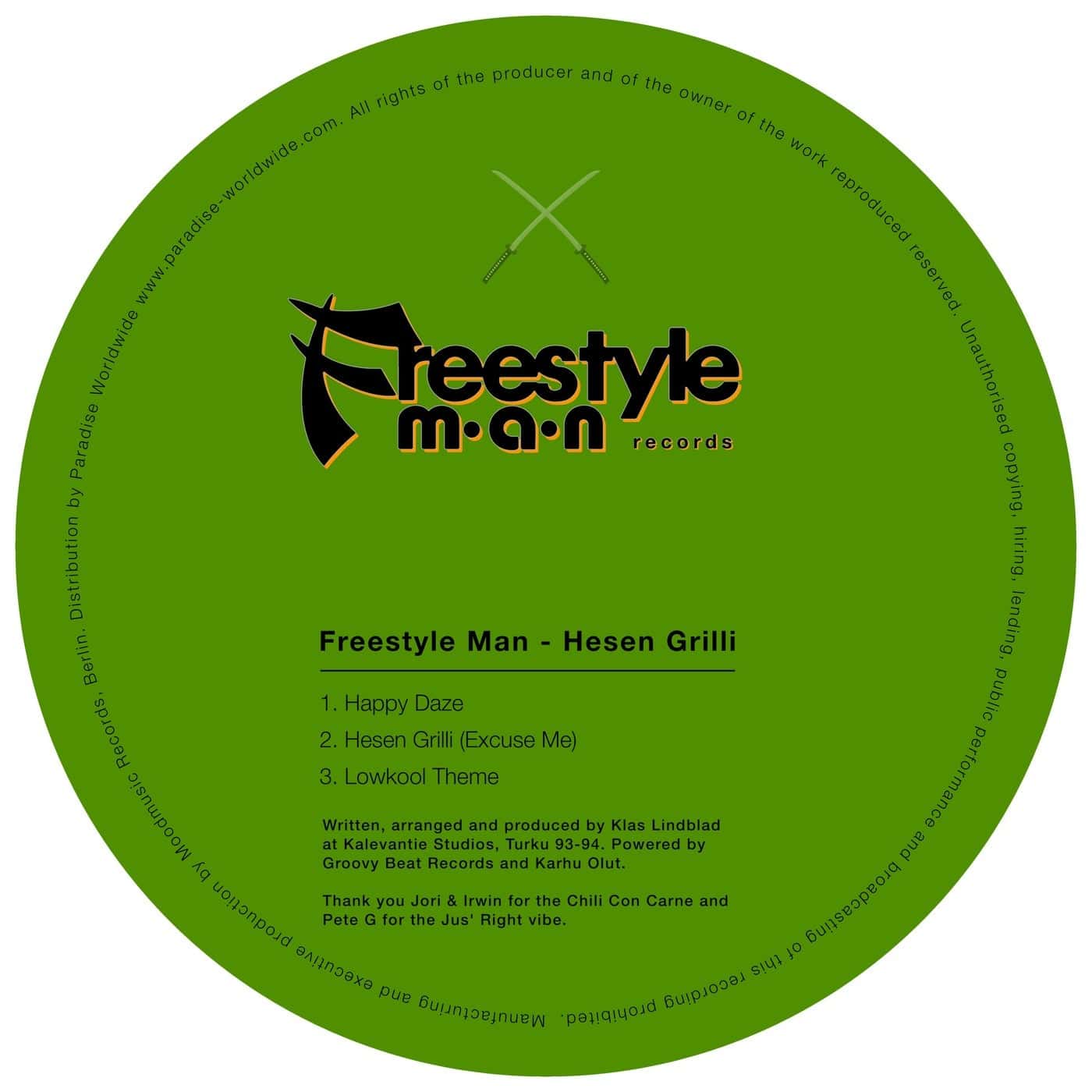 image cover: Freestyle Man - Hesen Grilli / FMR005
