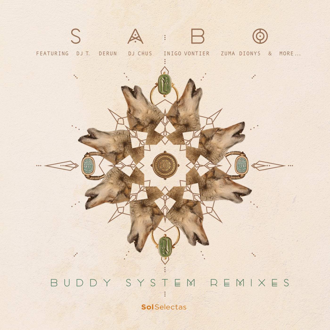 image cover: Sabo, Noema, Hot Oasis, Uner, Namito, Metrika, Saint Flip, Dandara, SidiRum - Buddy System Remixed / SOL093