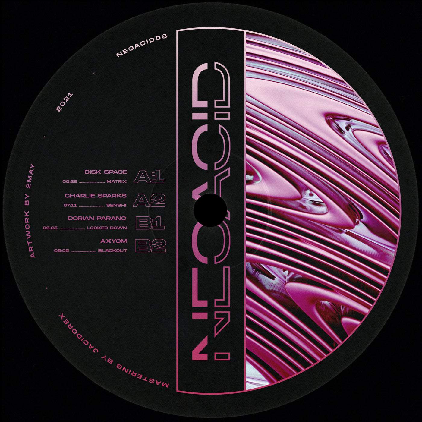 Download Disk Space, Charlie Sparks, Axyom, Dorian Parano - NEOACID08VA on Electrobuzz