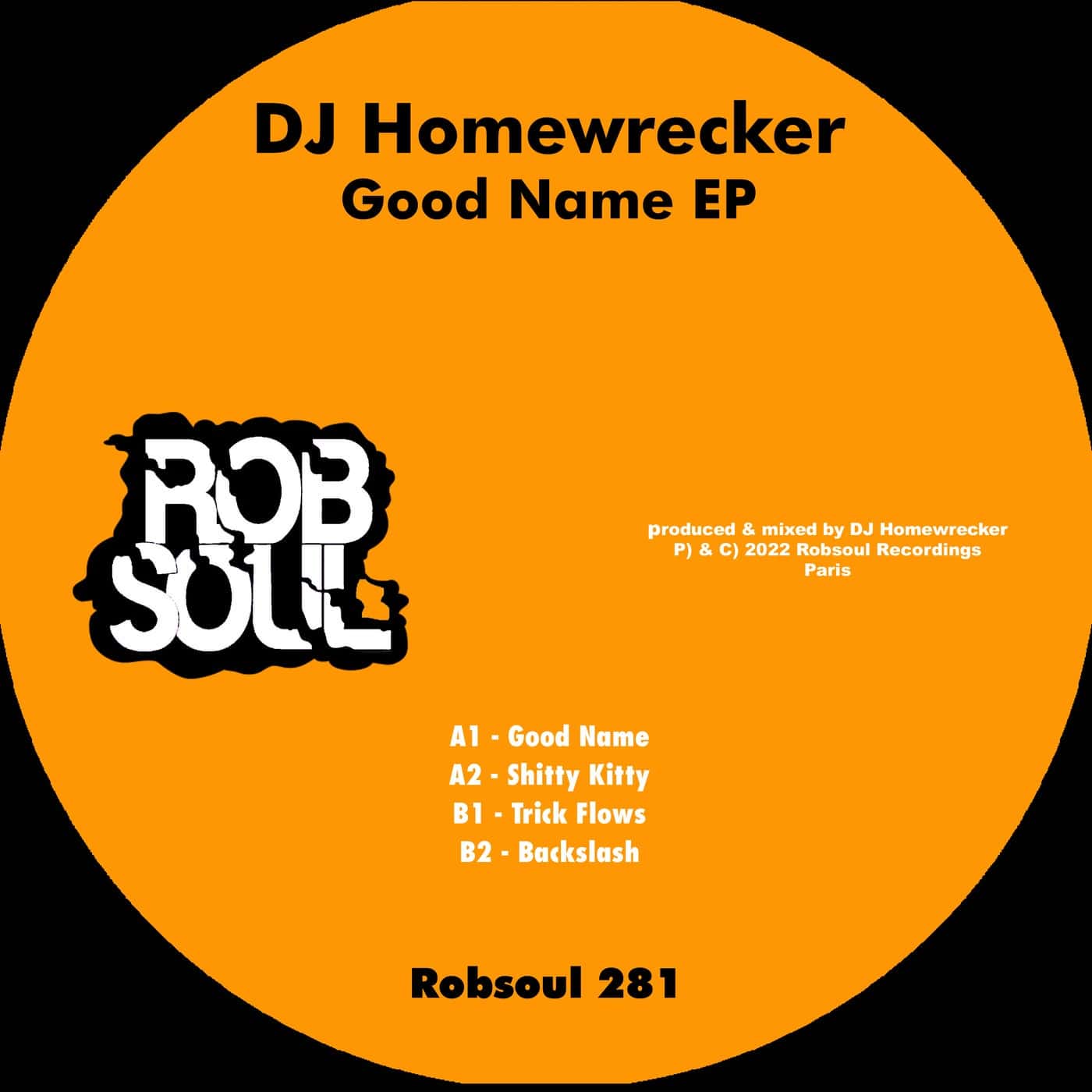 image cover: DJ Homewrecker - Good Name EP / RB281