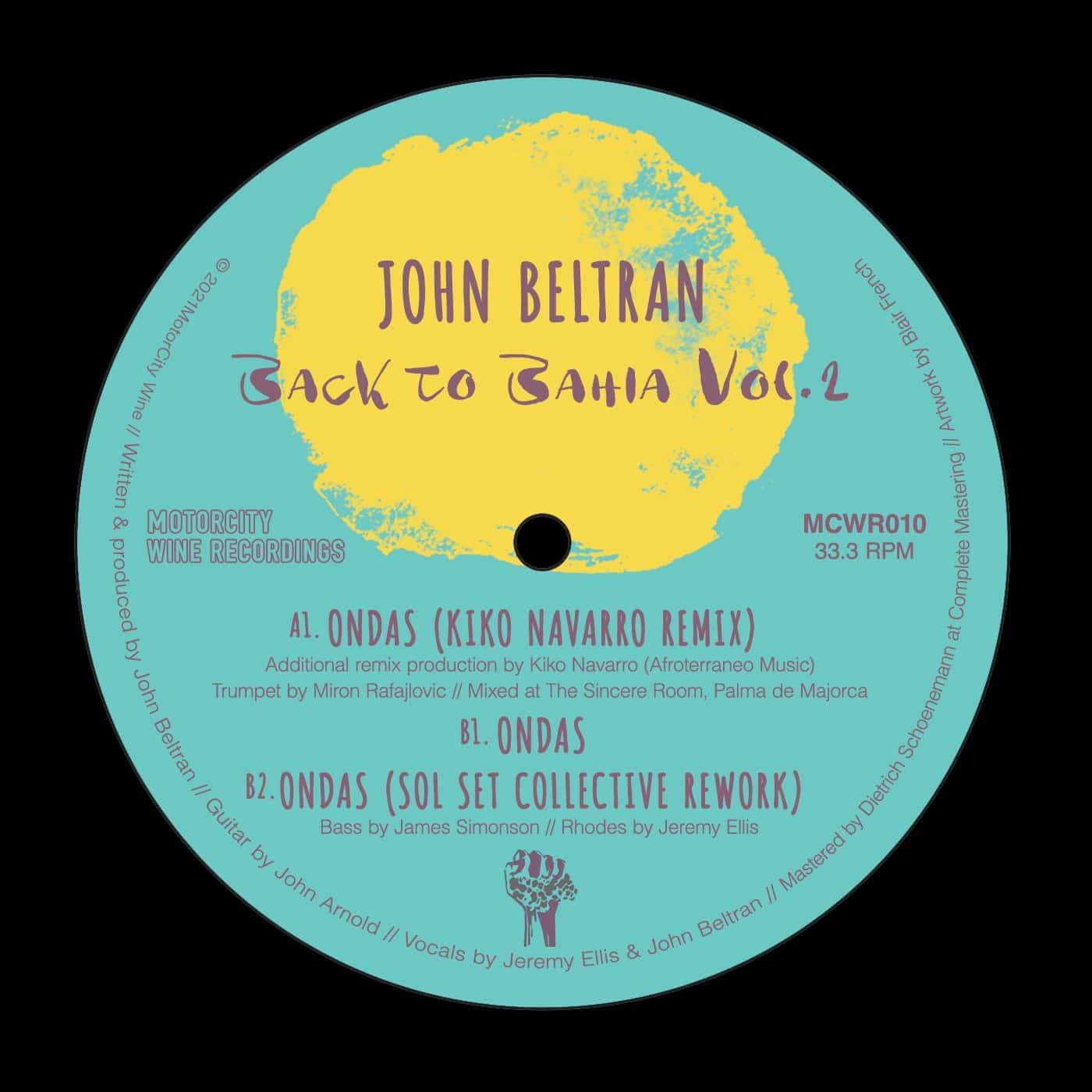 image cover: John Beltran - Back To Bahia, Vol. 2 / MCWR010