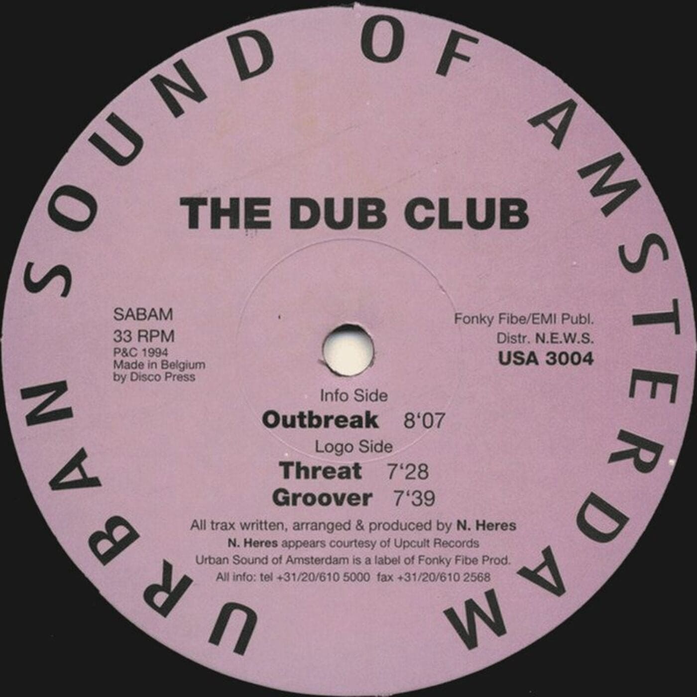 image cover: The Dub Club - Outbreak / USA3004