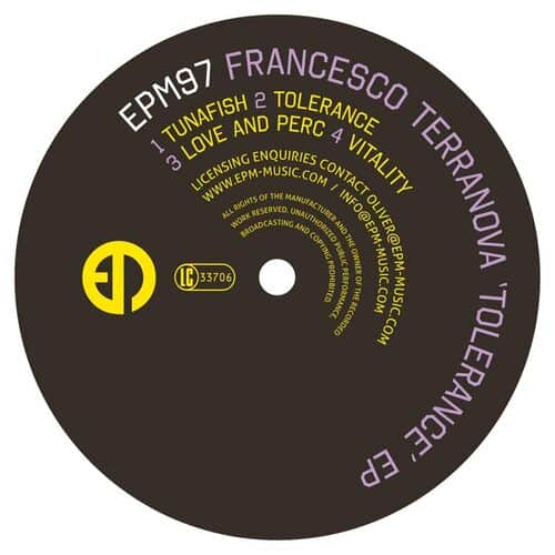 image cover: Francesco Terranova - Tolerance / Epm Music