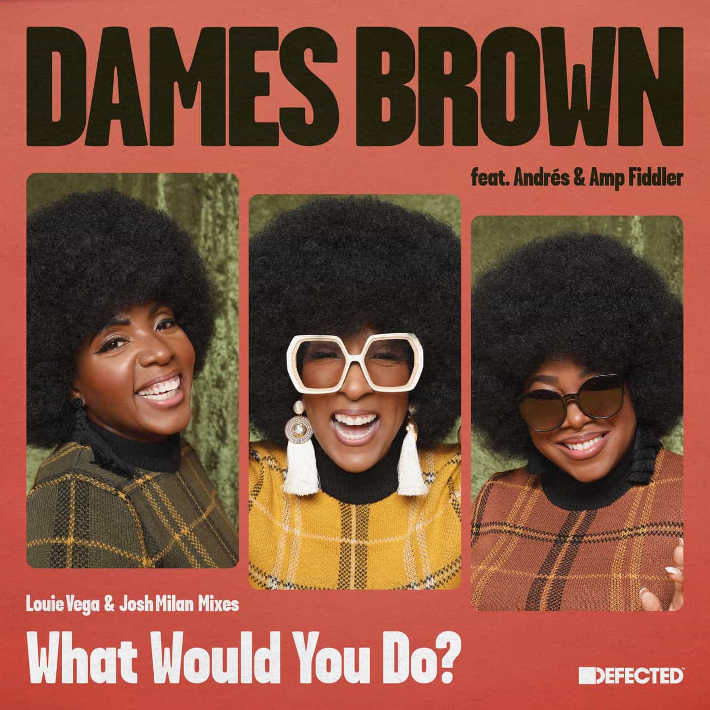 image cover: AMP Fiddler, Andrés, Dames Brown - What Would You Do? - Louie Vega & Josh Milan Mixes / DFTD635D8