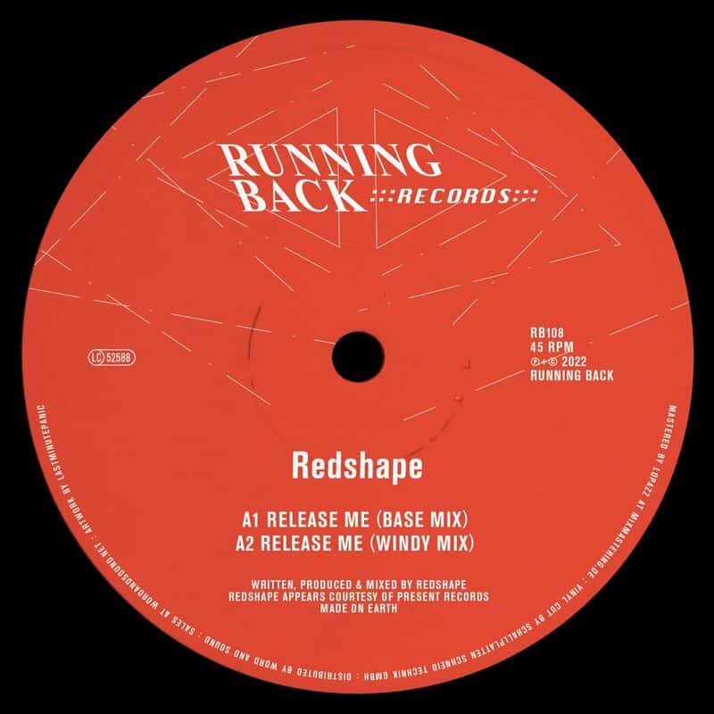 image cover: Redshape - Release Me / Running Back