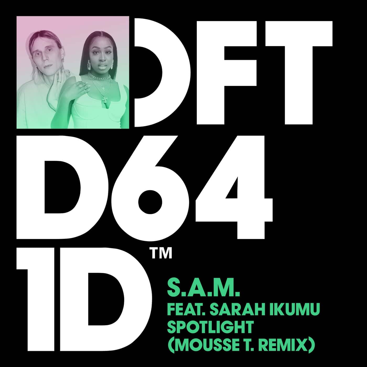 image cover: S.A.M., Sarah Ikumu - Spotlight - Mousse T. Remix / DFTD641D10