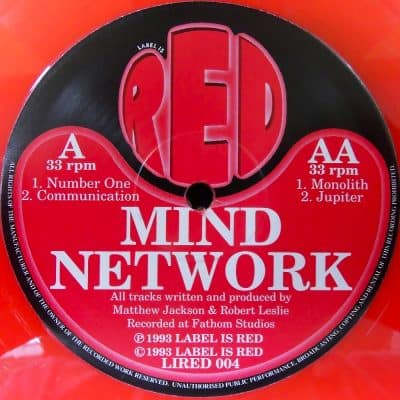 06 2022 346 0911191849 Mind Network - Untitled / Label Is Red