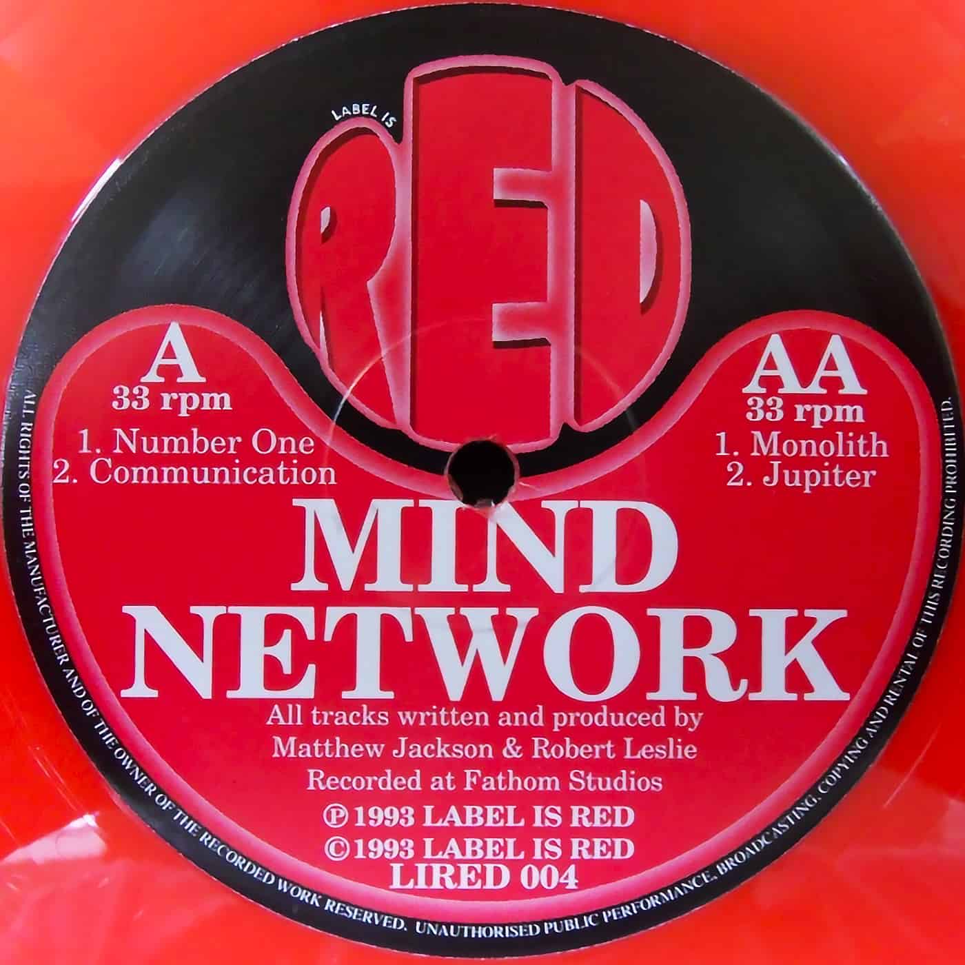 image cover: Mind Network - Untitled / Label Is Red