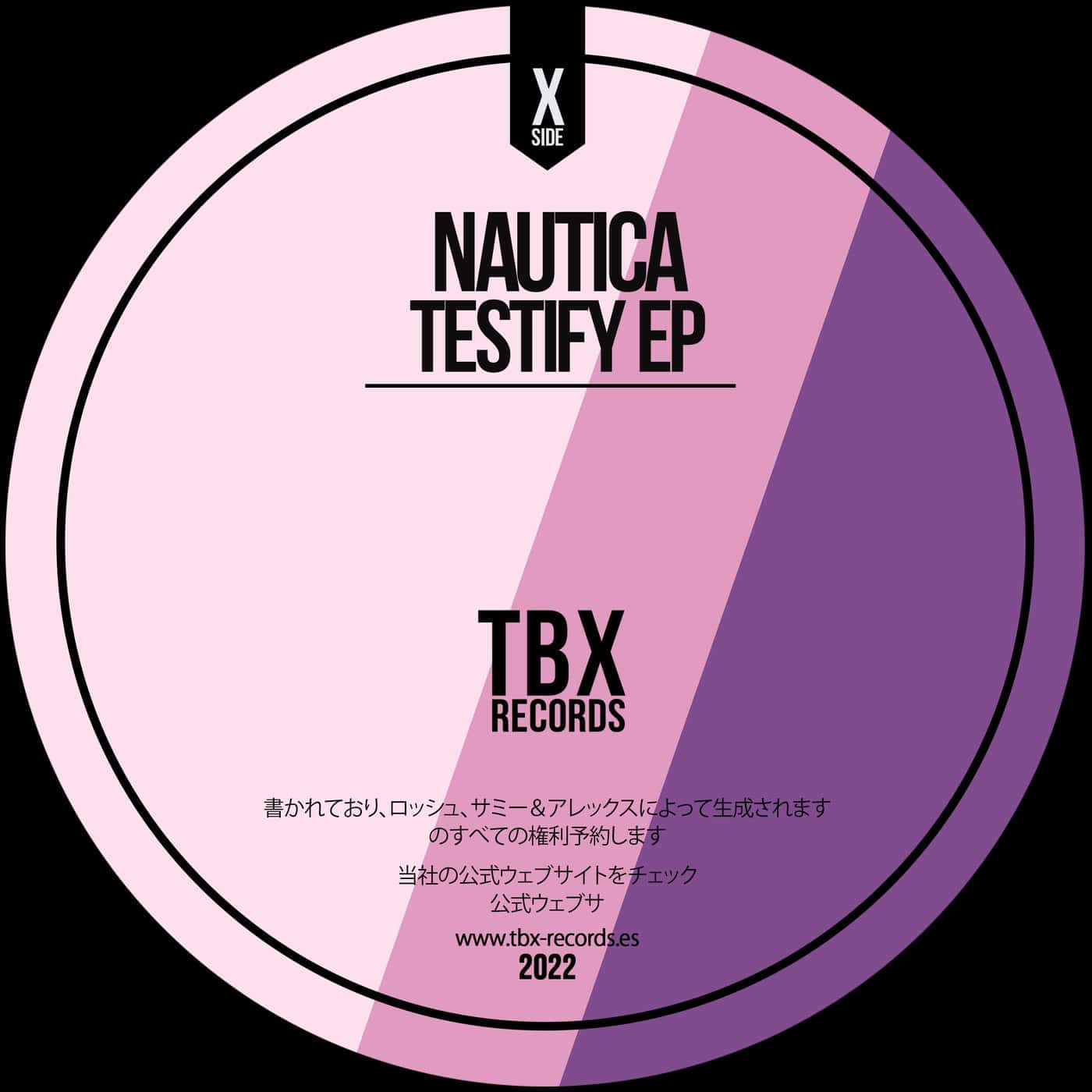 image cover: Nautica (UK) - Testify EP / TBX34