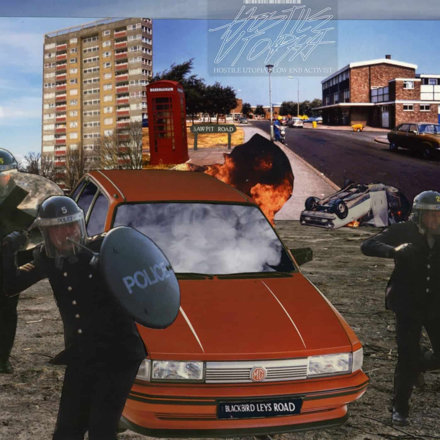 image cover: Low End Activist - Hostile Utopia / SNKRLP009