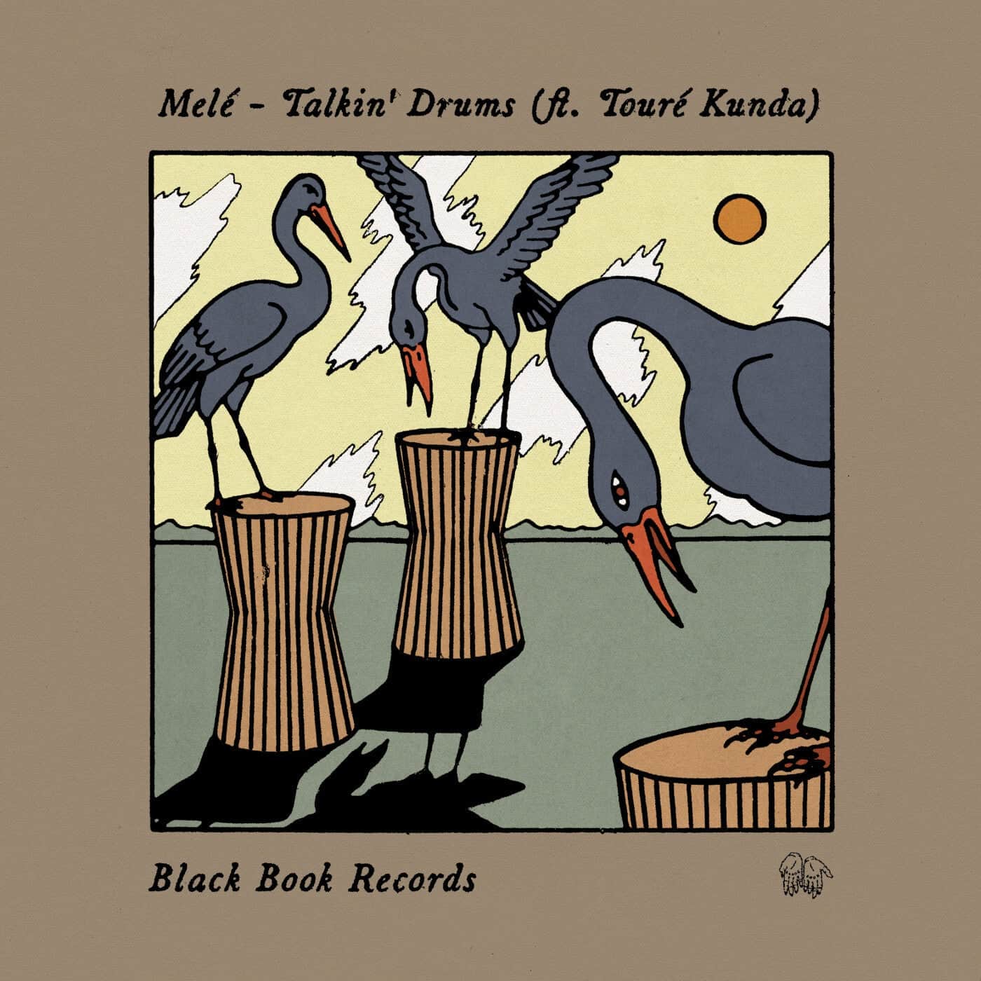 image cover: Toure Kunda, Mele - Talkin' Drums (feat. Touré Kunda) / BB38B