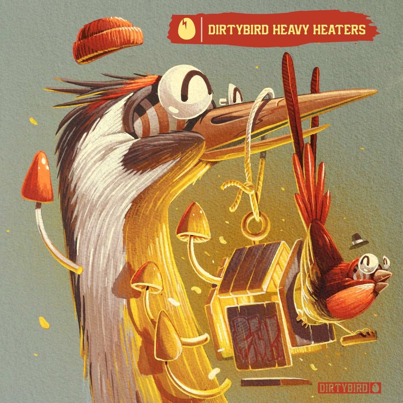 image cover: VA - Dirtybird Heavy Heaters / DB286