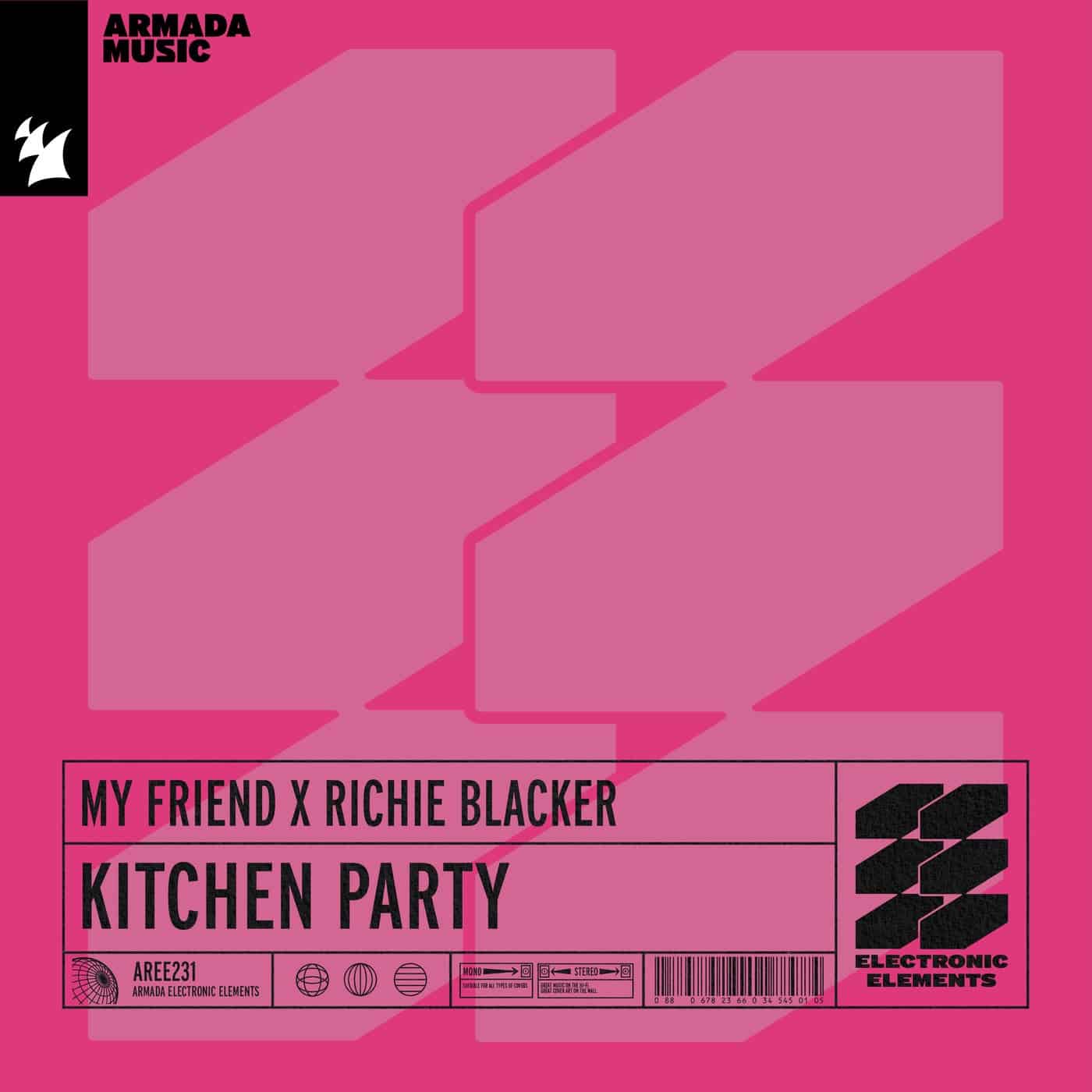 image cover: Richie Blacker, My Friend - Kitchen Party / AREE231