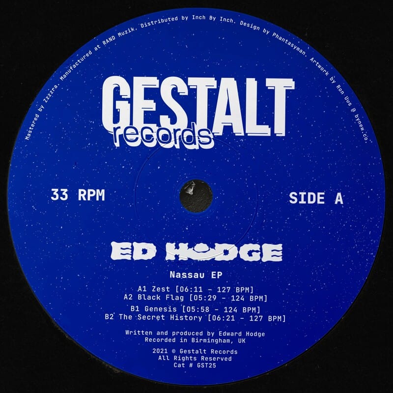 image cover: Ed Hodge - Nassau / Gestalt Records