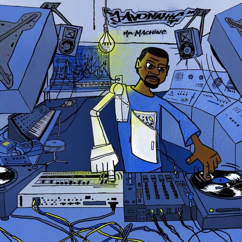 image cover: Javonntte - Mr. Machine / Coloring Lessons Records