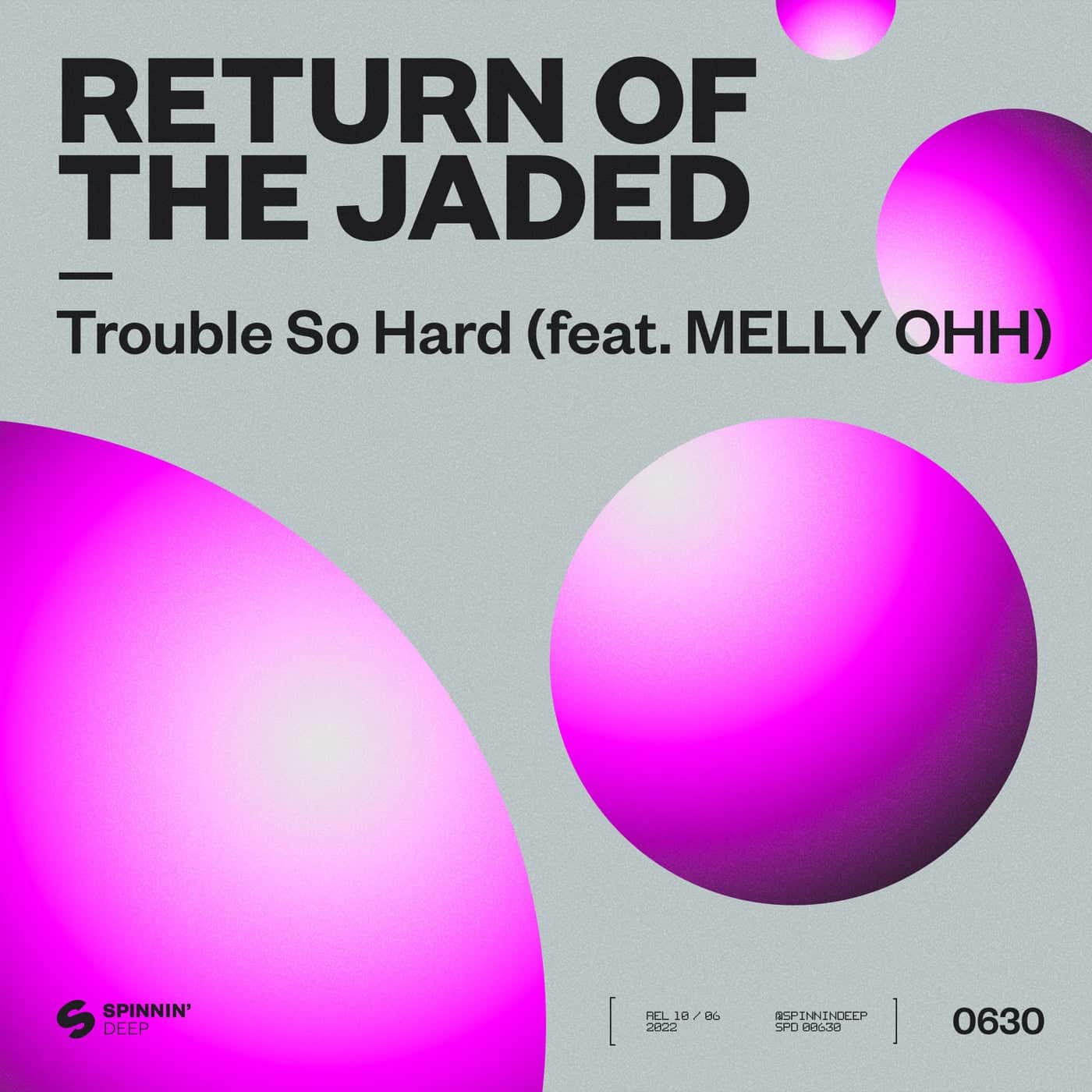 image cover: Return of the Jaded, Melly OHH - Trouble So Hard (feat. MELLY OHH) [Extended Mix] / 5054197183409